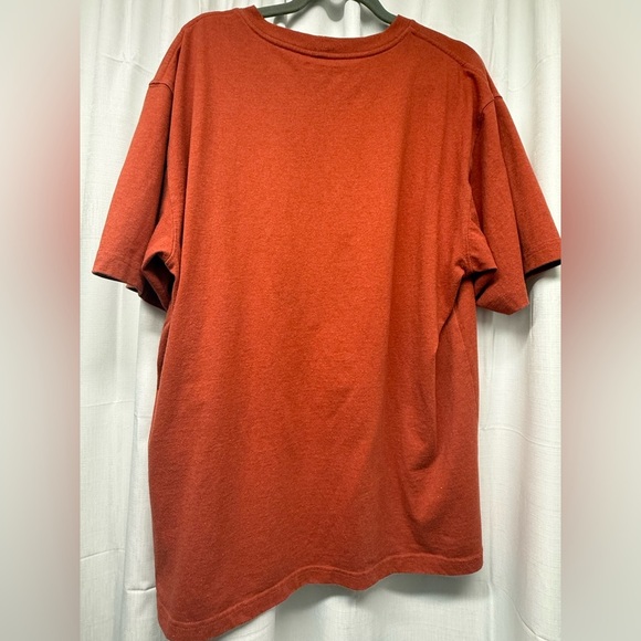 Carhartt Men's Brick Red Short Sleeve Tee Size- L - Picture 2 of 6